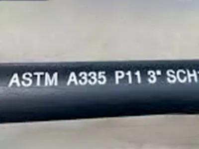 ASTM A335 P11 Paip keluli aloi lancar untuk perkhidmatan suhu tinggi -