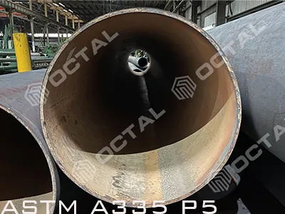 ASTM A335 P5 PIPE keluli aloi lancar