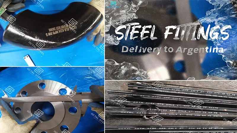 Delivery of Carbon Steel Fittings Flanges and Seamless Pipe to Buenos Aires Argentina Delivery of Carbon Steel Fittings Flanges and Seamless Pipe to Buenos Aires Argentina